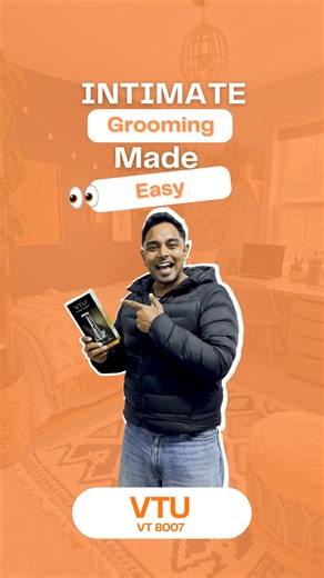 VTU on Instagram: "Why have five different tools when one does the job? 🪒 ​Switching to the VTU VT 8007 has been a game-changer. It’s built for every part of the body (yes, even the most sensitive ones 🍒) and works for everyone. Compact, powerful, and smooth. ​Don’t overcomplicate your grooming. Grab the VT 8007 and keep it simple. 👊 💰 Score a discount with my code: Yashish5 (5% off at checkout at https://vtuofficial.com) ​#VTUBrand #VT8007 #GroomingRoutine #UnisexTrimmer #BodyGrooming #Inti