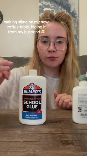 Making Slime on Table | Creative Slimy Creations