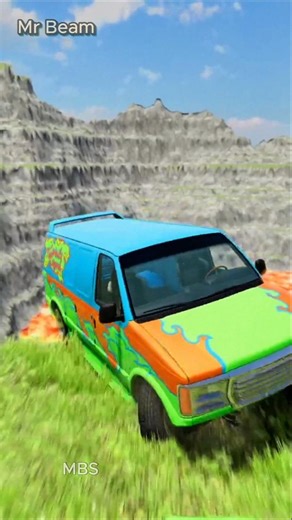 Bus vs Giant Lava Pit – BeamNG.drive #65
