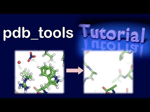 How to run PDB tools via the GUI