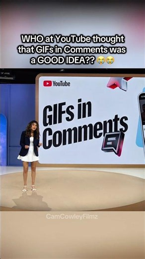 YouTube is Allowing GIFs in Comments now