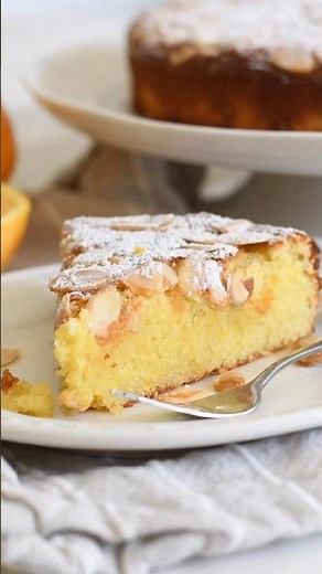 ✨Italian almond & orange cake✨ #glutenfree #baking