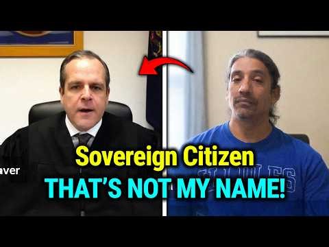 Sovereign Citizen Tries “Straw Man” Excuse — Judge Isn’t Buying It