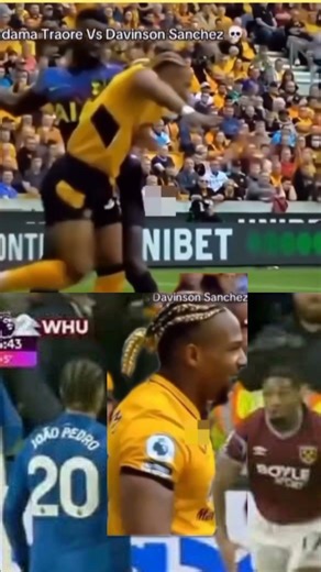 When power meets power in football, Adama Traore and the black defender