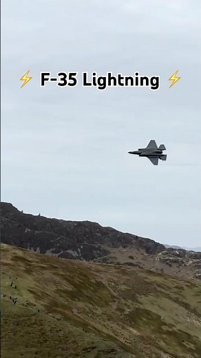 F-35 Lightning at the Mach Loop