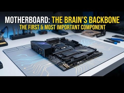 Motherboard Explained | The Core & First Component of a Computer 🖥️