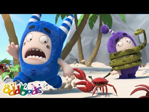 Oddbods Stranded Island Adventure! 🌴🤣 | Oddbods Full Episode | Funny Cartoons for Kids