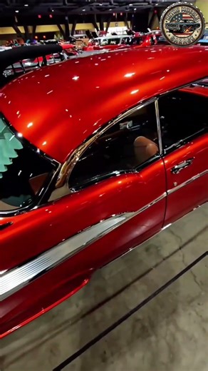 Stunning Candy Red Classic Chevy Custom! 🔥 #Shorts