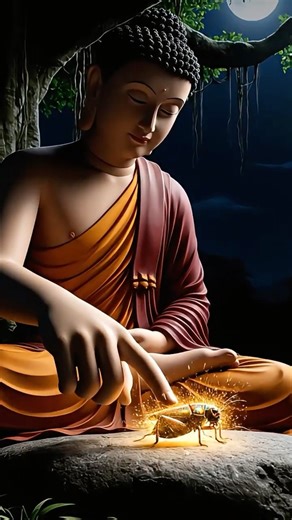 Cricket Sings For Lonely Buddha Becomes Musical Monk #Buddhism #Buddha #Meditation #Spirituality
