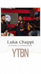 Y. T. B. N. on Instagram: "Presenting Y.T.B.N.’s rendition of “Luka Chuppi”✨ In the frame - Mehul, Nandana, and Siddhartha Special mention to Kevin and Tinu for their support in the background #coversong #lukachuppi #ytbn #musiccover #bollywoodmusic #singingcover #indianmusic #musiclover #instamusic #livemusic #vocal #musiccollection #singingsession #musician #instacover #musiccommunity #reelitfeelit"