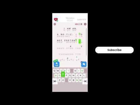 Cryptogram Level 623 | Cryptogram Letters and Numbers Answers