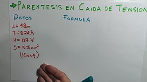 417K views · 5.3K reactions | Uso correcto de los paréntesis en el cálculo de la caída de tensión ⚡ | Ing. Irving Lopez Hernandez | Facebook