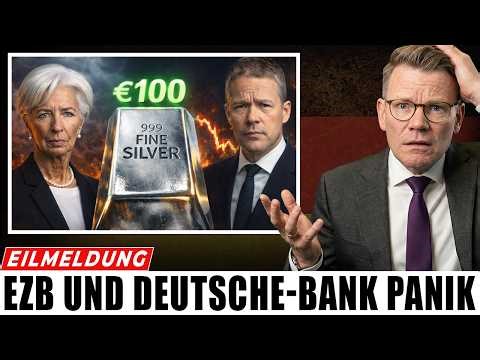EZB-ALARM: Deutsche Bank warnt – €100 SILBER nach dem Crash ist erst der Anfang