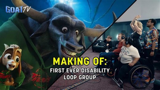 GOAT | GOATtv: First Ever Disability Loop Group | Sony Animation | Nicole Edry