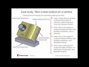 Intercad Webinar: SOLIDWORKS Simulation Drop Test vs Dynamics