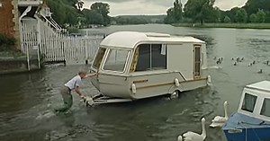 Introducing Caraboat, Caravan and Boat Hybrid From the 1960s