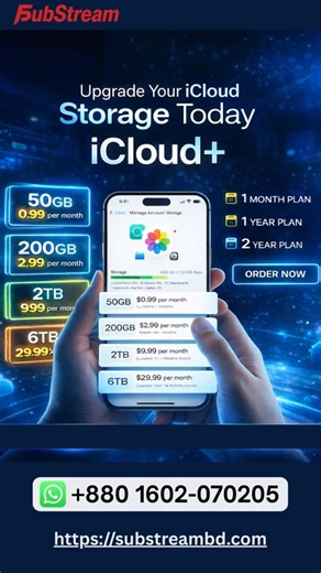 Purchase iCloud Storage on iPhone Upgrade to iCloud+ 50GB, 200GB, 2TB Easy Method