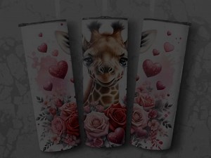 Emballage pour gobelet à fleurs roses rouges : conception transparente (PNG) - Etsy France