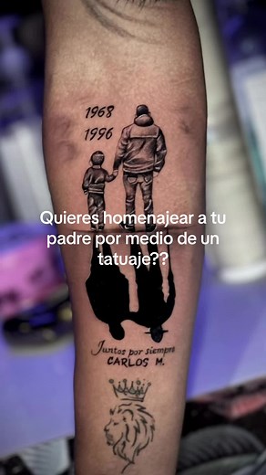 Tatuajes para hombre: Diseños con significado para homenajear a tu padre