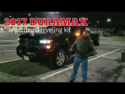 2017 CHEVY Silverado 2500HD leveling kit