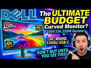 Why EVERYONE Is Buying The Dell 34 Plus Curved Gaming Monitor! watch This Review Video Before Buying