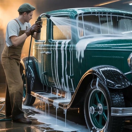 “From junkyard to glory 🚗✨This 1920s car was forgotten for decades… until now.” #usa #usashorts
