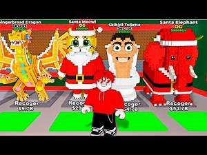 Conseguí los BRAINROTS de NAVIDAD mas OPs de TODO Steal a Brainrot... (Dragon Gingerini)