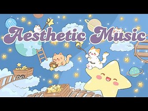 Aesthetic Music✨🌟 Lofi Kitty 🌌🔮1 Hr Cafe Song 🌷 Stream cafe☕ cute & relaxing 🎶Make Your Day Better