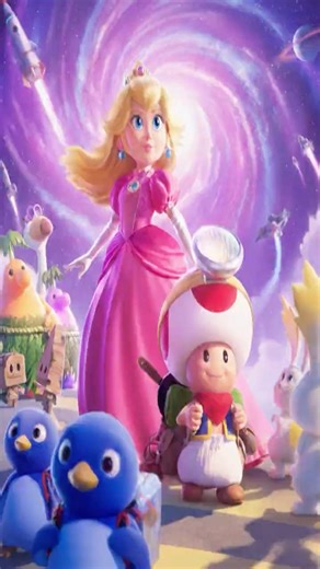 Princess Peach Goes GALACTIC?! 😱 New Mario Galaxy Movie Poster Revealed!
