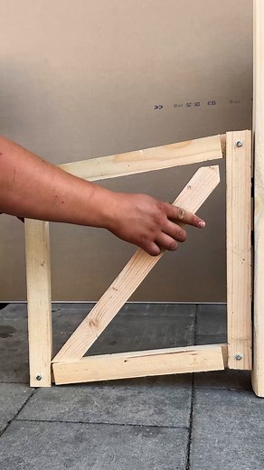 Gate stability with this brace method! 🛠️ #diy #gate #homerepair | Garden & Home Lab