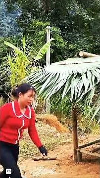 She Covered Her Bamboo Bench Like This 😳 | DIY Bamboo Magic!”