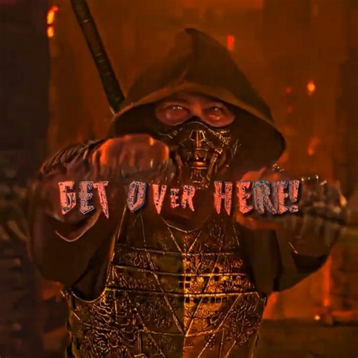 "GET OVER HERE!" Mortal Kombat 2「DO CORAÇÃO (SUPER SLOWED)」#mortalkombat #edit #shorts