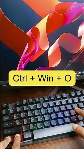 On-Screen Keyboard Trick #shortcut #windows
