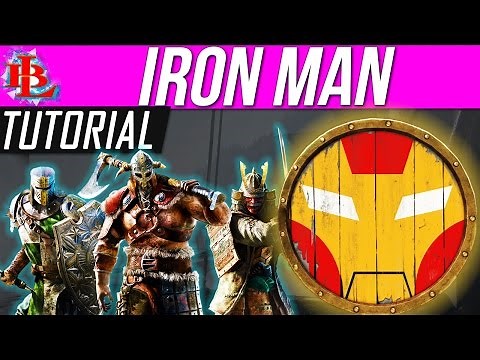 For Honor IRONMAN Emblem Tutorial - Customization IRON-MAN - Emblem Creation