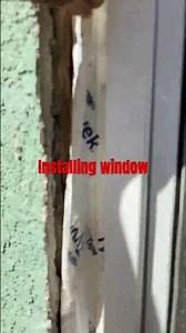 What installing a window