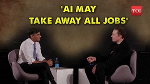 Elon Musk, CEO of Tesla and SpaceX, has expressed his concerns about artificial intelligence (AI), calling it the most 'destructive force' ever during an interview with UK Prime Minister Rishi Sunak. Musk predicted a future where AI would render most jobs obsolete, surpassing human intelligence. He emphasized the challenge of finding meaning in life as AI takes over many tasks. Musk also raised safety concerns about humanoid robots and suggested that companies using AI technology should work clo