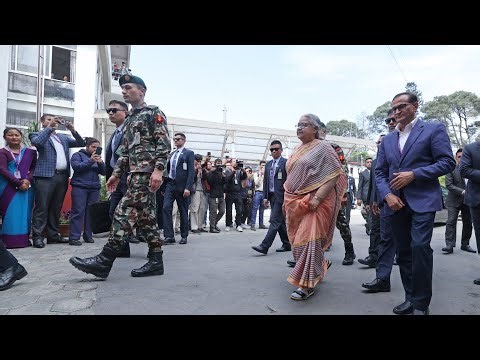 प्रधानमन्त्री सुशीला कार्कीको काठमाडौँ जिल्ला प्रशासन कार्यालयको अनुगमन