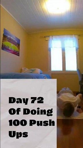 Day 72 Of Doing 100 PUSH UPS For 365 Days #viralshorts #shorts #viral