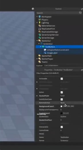 Modern Stud Button Effect in Roblox Studio #robloxstudio