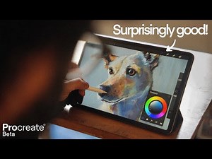 Procreate Beta Review + Portrait Drawing Tips