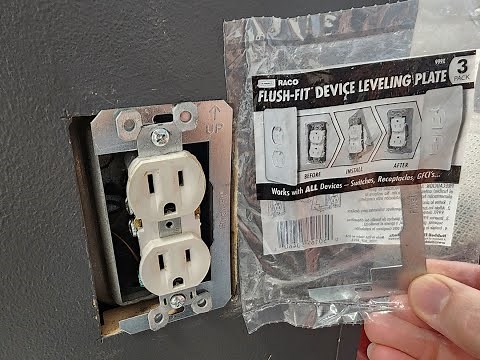 How to easily fix electrical outlets that push in