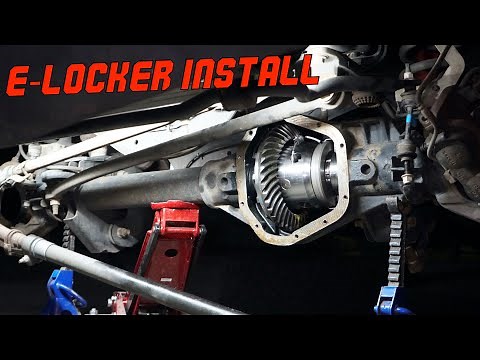 Installing an Eaton E-locker in my Overland F250 Dana 60 Axle