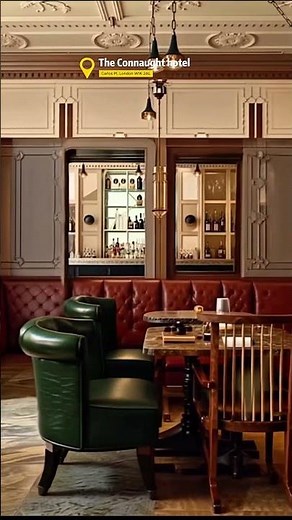 The Connaught hotel in London. It’s fascinating to develop ideas thanks to modern technologies.