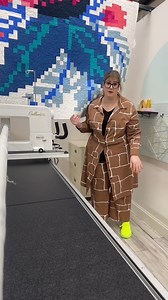 9.7K views · 32 reactions | Actually, it wasn’t that hard.  Try this beginner-friendly pattern for the Gallant XL: https://babylock.com/modern-pixel-quilt #babylockgallantxl #longarmquiltingmachine #pixelquilt #babylock | Baby Lock USA & Canada | Facebook