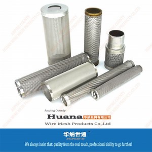[Hot Item] Stainless Steel Perforated Pipe Perforated Metal Mesh Filter Tube for Filter Liquid Solids and Air Filtration
