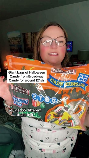 This giant bag of Halloween candy represents absolutely amazing value for money from Broadway Candy