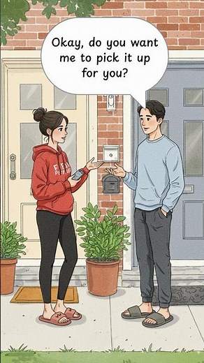 📦 Asking a Neighbor for Help – Simple English Dialogue – Learn English in Context #learnenglish