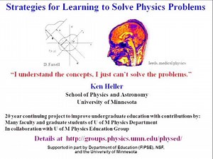 Strategies for Learning to Solve Physics Problems