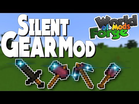 Item Customization! Silent Gear Mod - World of Forge Mods 1.14.3