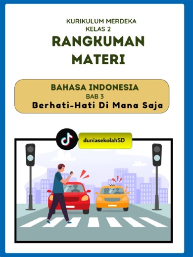 Rangkuman Materi Kelas 2 Bahasa Indonesia BAB 3